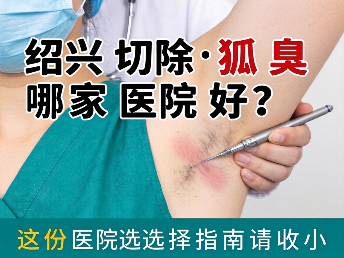 绍兴切除狐臭哪家医院好？这份医院选择指南请收好