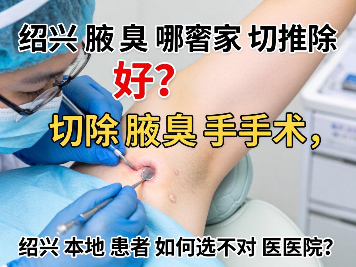 绍兴腋臭切除哪家医院好？切除腋臭手术，绍兴本地患者如何选对医院？