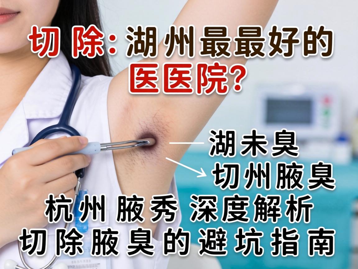 切除腋臭湖州最好的医院？杭州腋秀深度解析切除腋臭的避坑指南