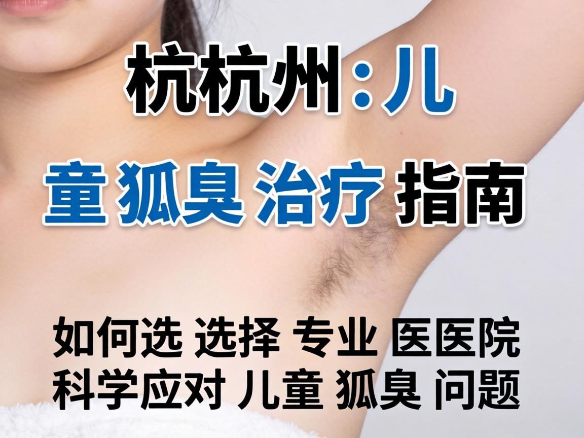 杭州儿童狐臭治疗指南,如何选择专业医院,科学应对儿童狐臭问题 杭州儿童狐臭治疗指南,如何选择专业医院,科学应对儿童狐臭问题