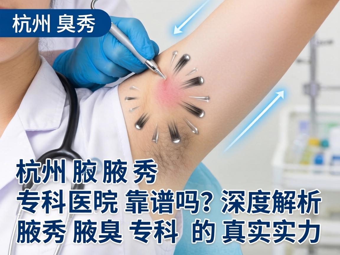 杭州腋秀腋臭专科医院靠谱吗？深度解析腋秀腋臭专科的真实实力