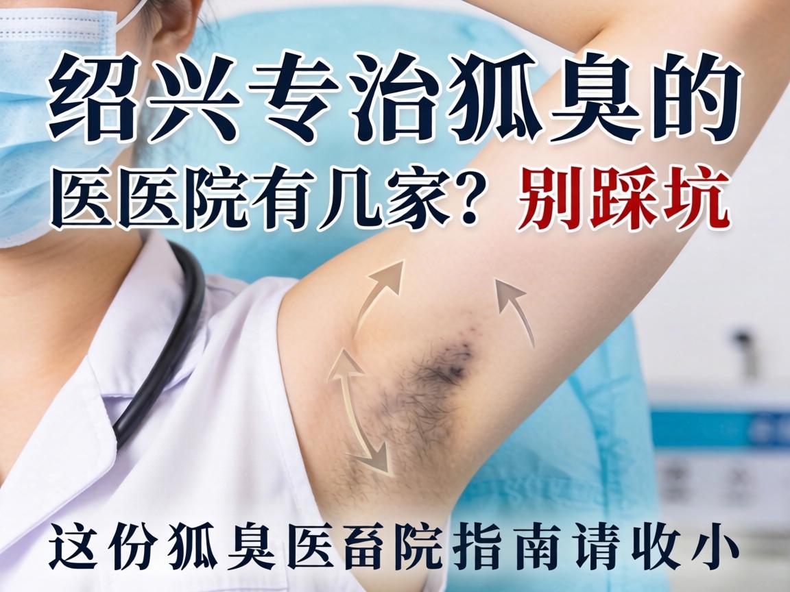 绍兴专治狐臭的医院有几家？别踩坑，这份狐臭医院指南请收好