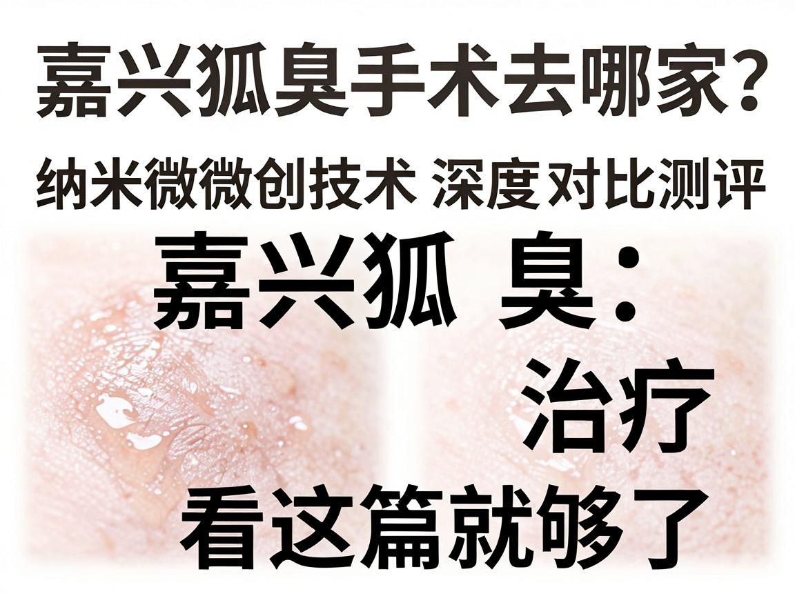 嘉兴狐臭手术去哪家？纳米微创技术深度对比测评，嘉兴狐臭治疗看这篇就够了