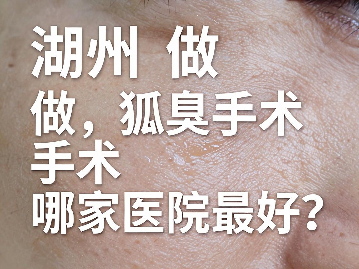 湖州做狐臭手术哪家医院最好？湖州狐臭手术医院选择指南