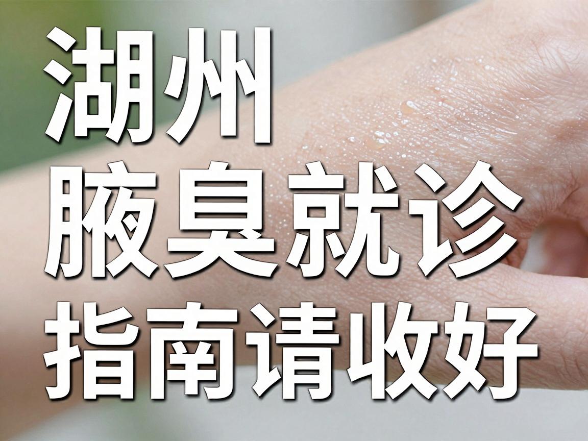 湖州腋臭治疗医院怎么选？这份湖州腋臭就诊指南请收好