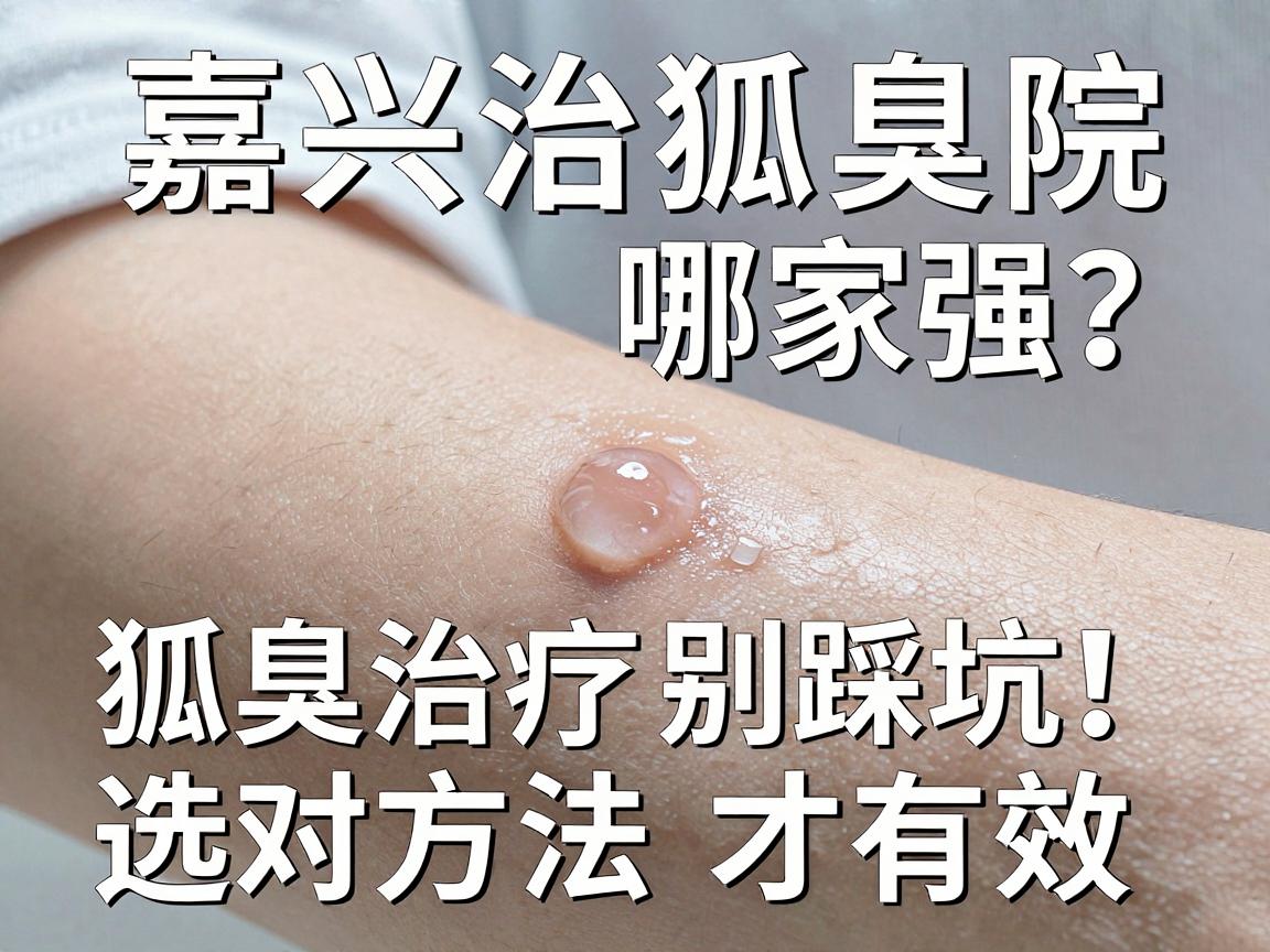 嘉兴治狐臭医院哪家强？狐臭治疗别踩坑，选对方法才有效