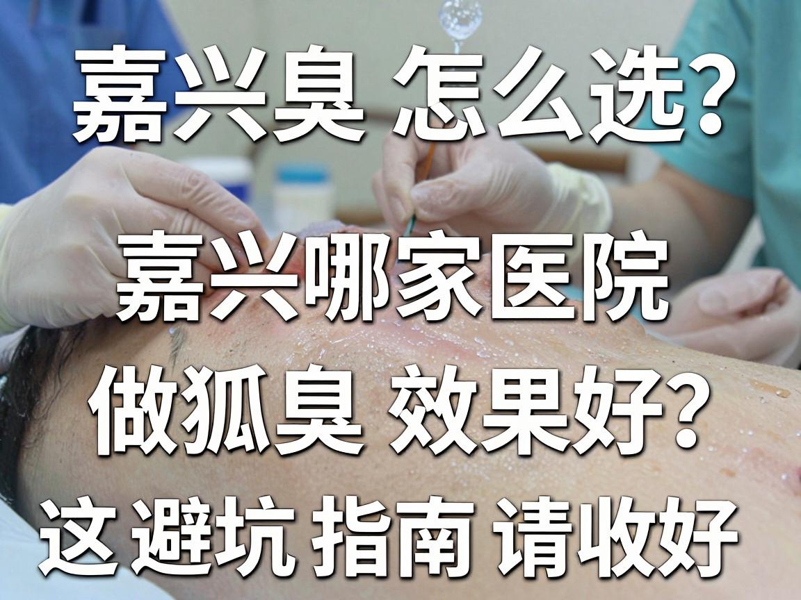 嘉兴狐臭手术医院怎么选？嘉兴哪家医院做狐臭效果好？这份避坑指南请收好