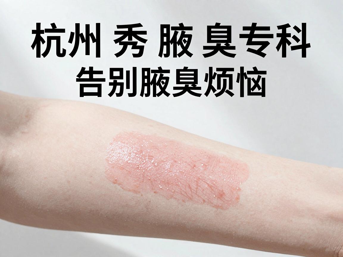 杭州腋秀腋臭专科,告别腋臭烦恼,腋臭治疗新选择 杭州腋秀腋臭专科,告别腋臭烦恼,腋臭治疗新选择