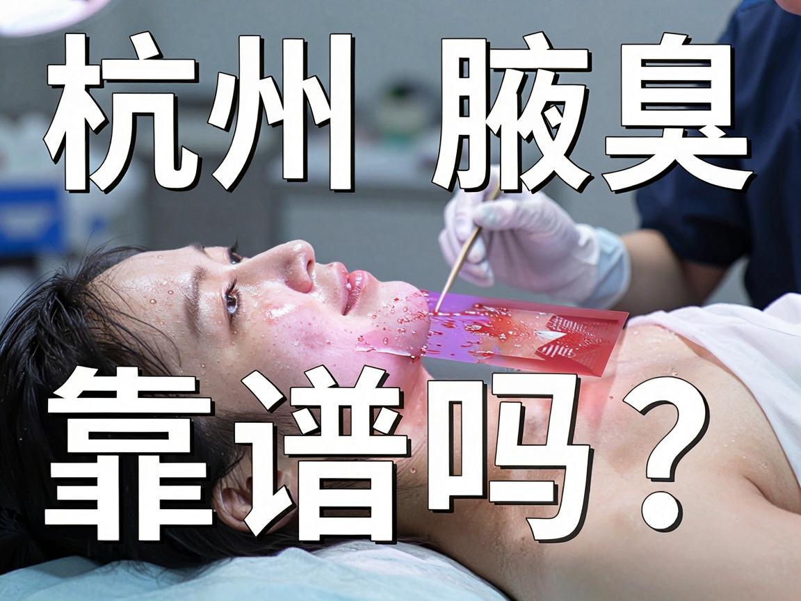 杭州激光手术治腋臭，靠谱吗？杭州真人亲历治腋臭全过程实录