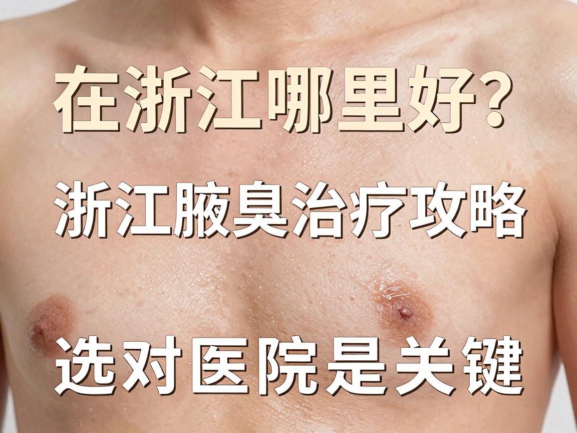 在浙江哪里治疗腋臭好？浙江腋臭治疗攻略，选对医院是关键