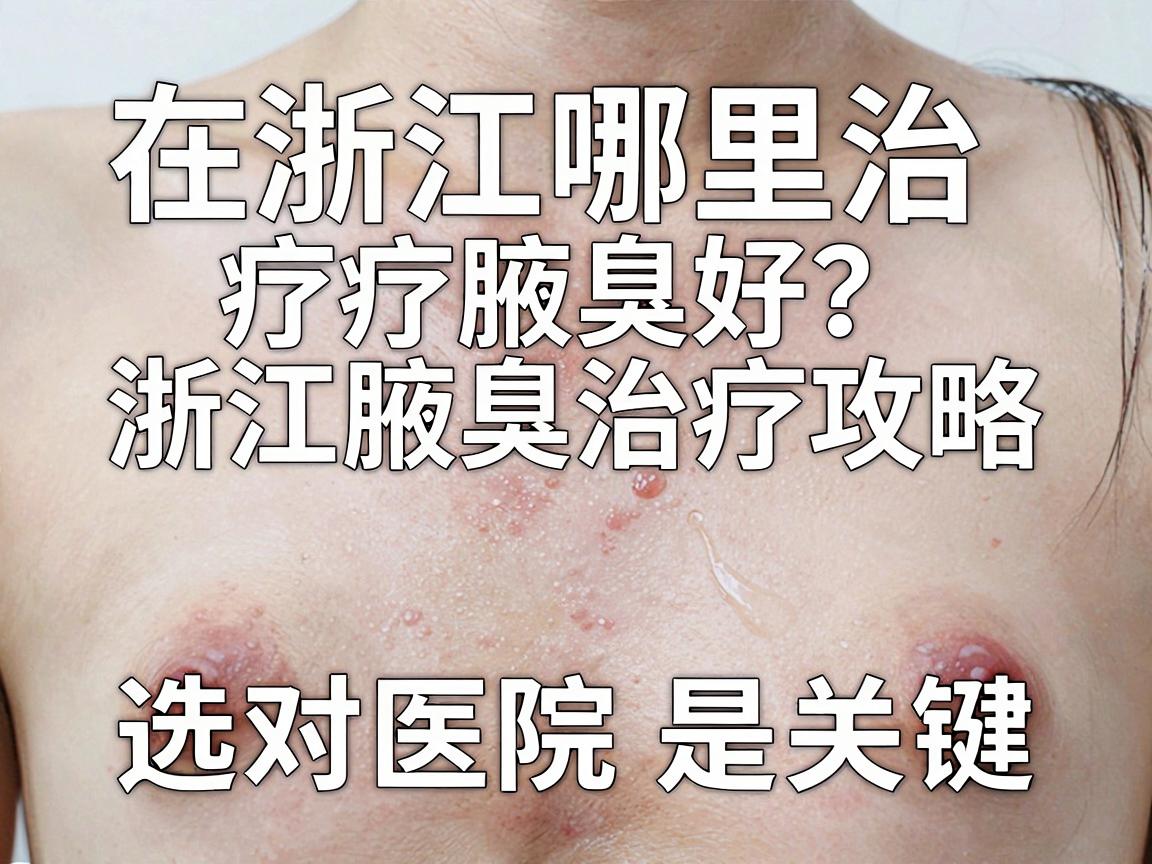 在浙江哪里治疗腋臭好？浙江腋臭治疗攻略，选对医院是关键