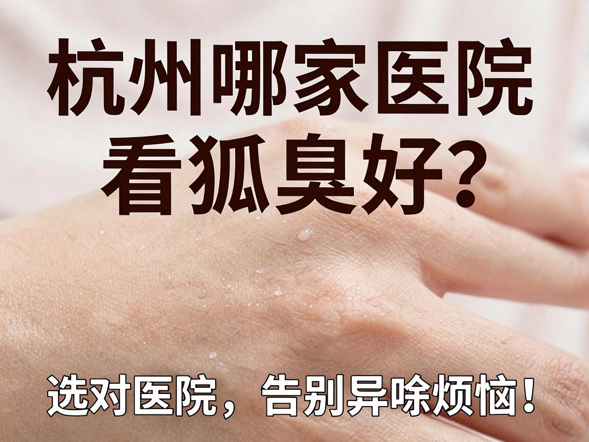杭州哪家医院看狐臭好?选对医院,告别异味烦恼! 杭州哪家医院看狐臭好?选对医院,告别异味烦恼!