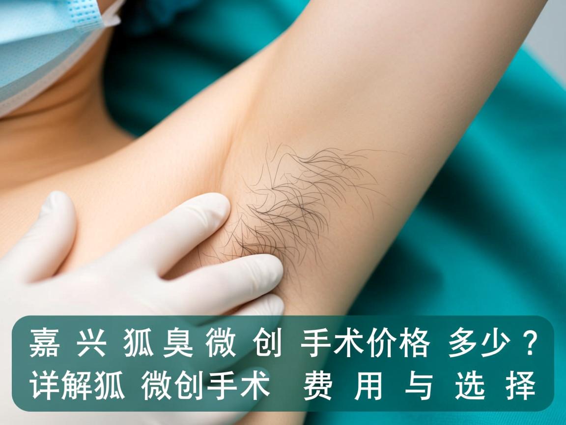 嘉兴狐臭微创手术价格多少？详解狐臭微创手术费用与选择