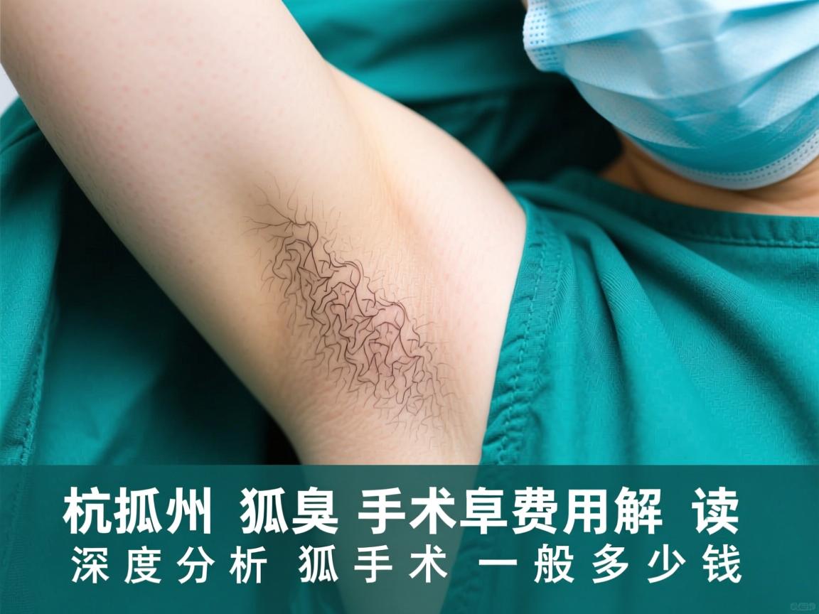 杭州狐臭手术费用解读，深度分析狐臭手术一般多少钱