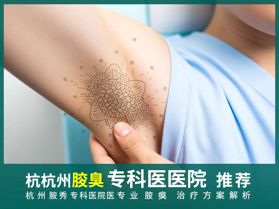 杭州腋臭专科医院推荐，杭州腋秀专科医院的专业腋臭治疗方案解析