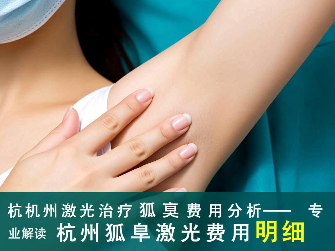 杭州激光治疗狐臭费用分析—专业解读杭州狐臭激光费用明细