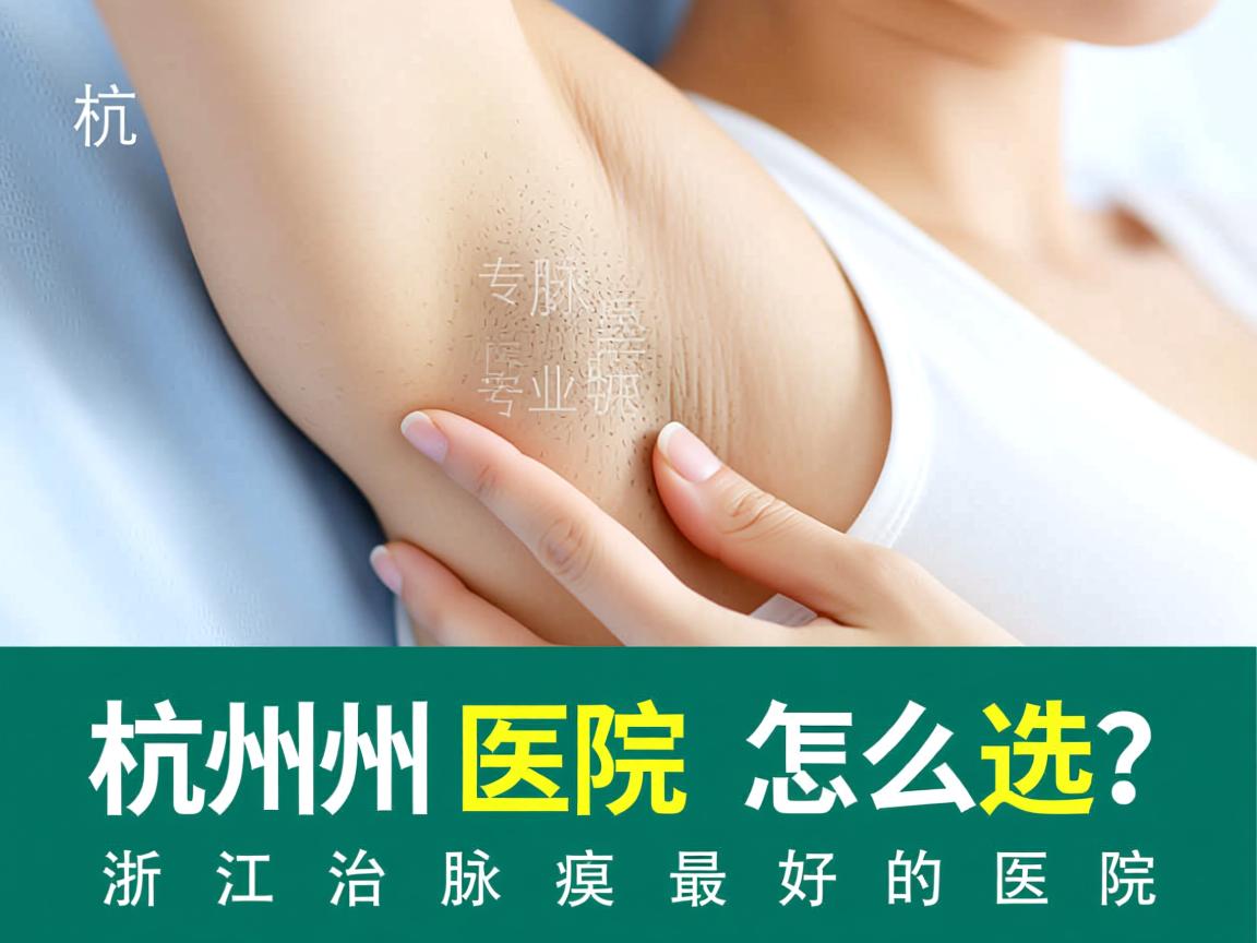 杭州腋臭医院怎么选？专业解析浙江治腋臭最好的医院