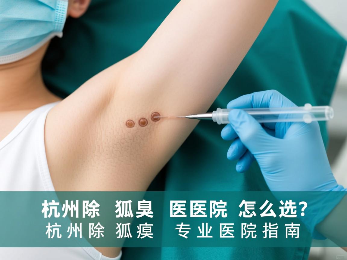 杭州除狐臭医院怎么选？杭州除狐臭专业医院指南