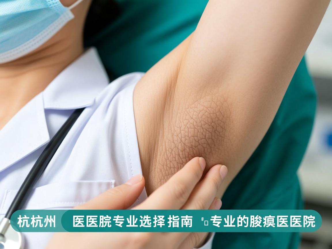杭州腋臭医院专业选择指南，如何找到杭州专业的腋臭医院