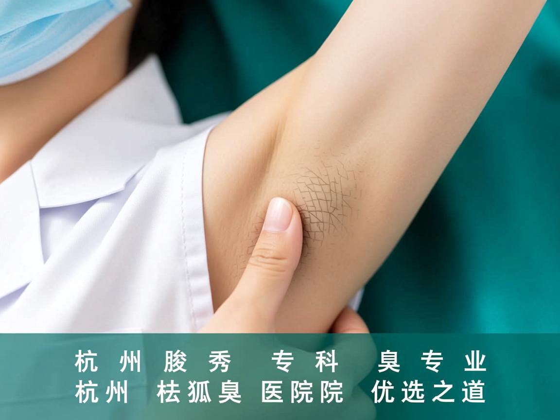 杭州腋秀腋臭专科，专业解读杭州祛狐臭医院的优选之道