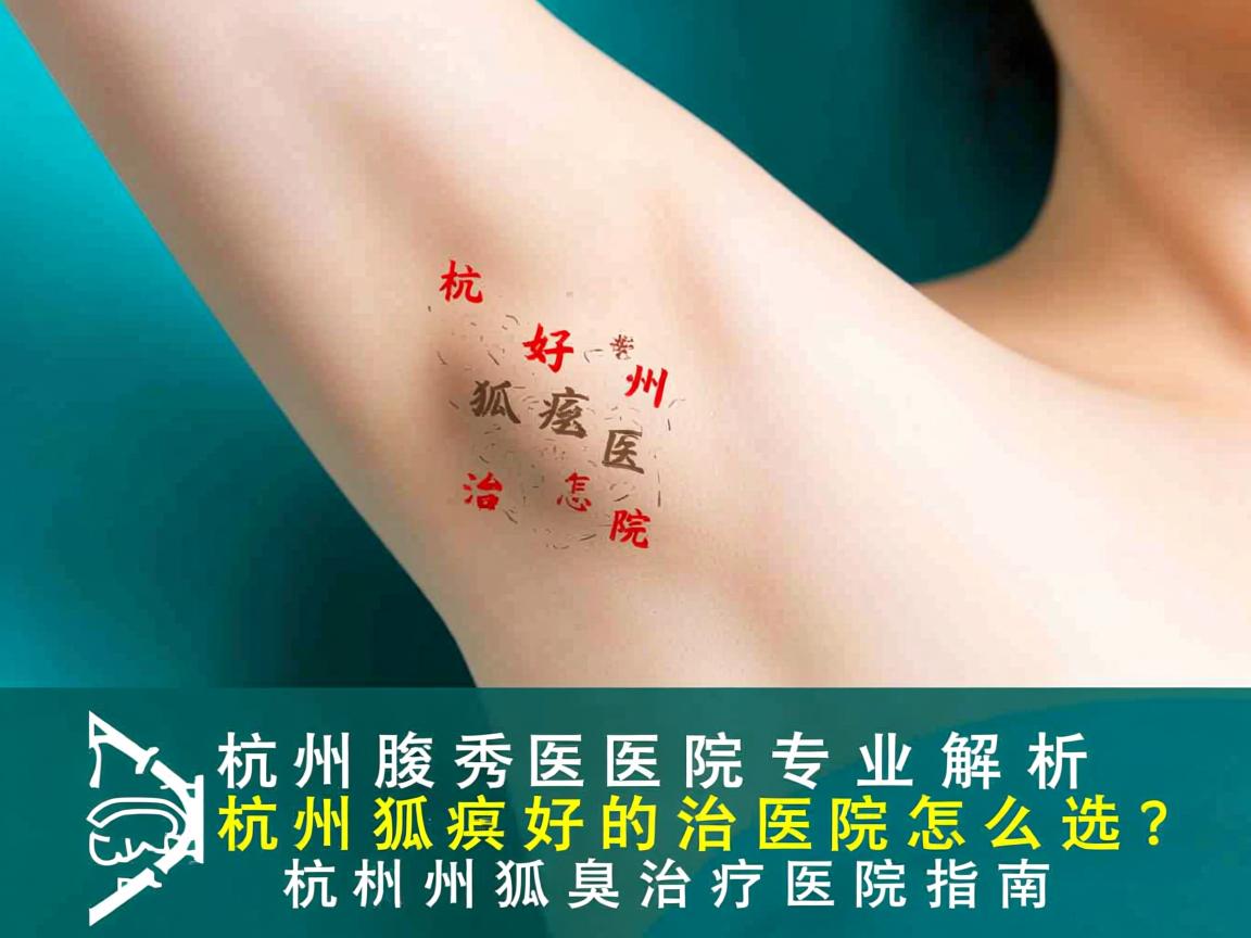 杭州腋秀医院专业解析,杭州狐臭好的治医院怎么选?杭州狐臭治疗医院指南 杭州腋秀医院专业解析,杭州狐臭好的治医院怎么选?杭州狐臭治疗医院指南