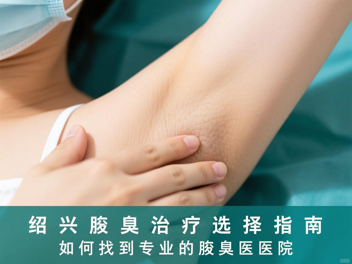 绍兴腋臭治疗选择指南，如何找到专业的腋臭医院