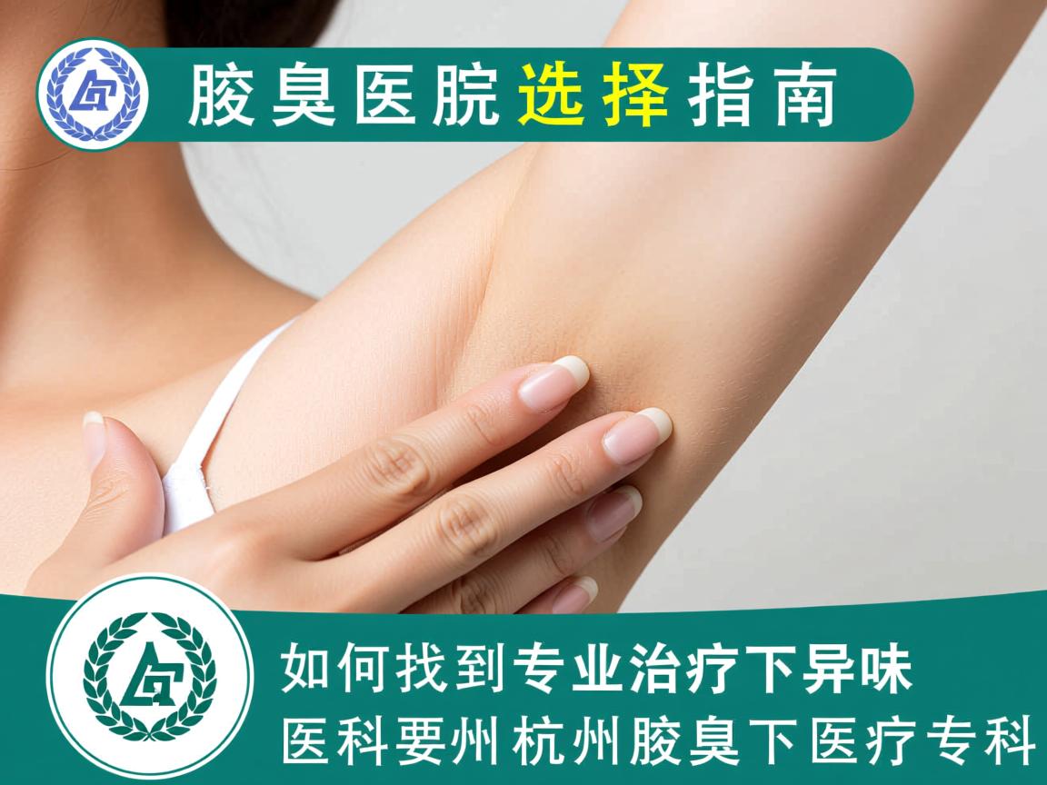 杭州腋臭专科医院选择指南，如何找到专业治疗腋下异味的杭州腋臭专科