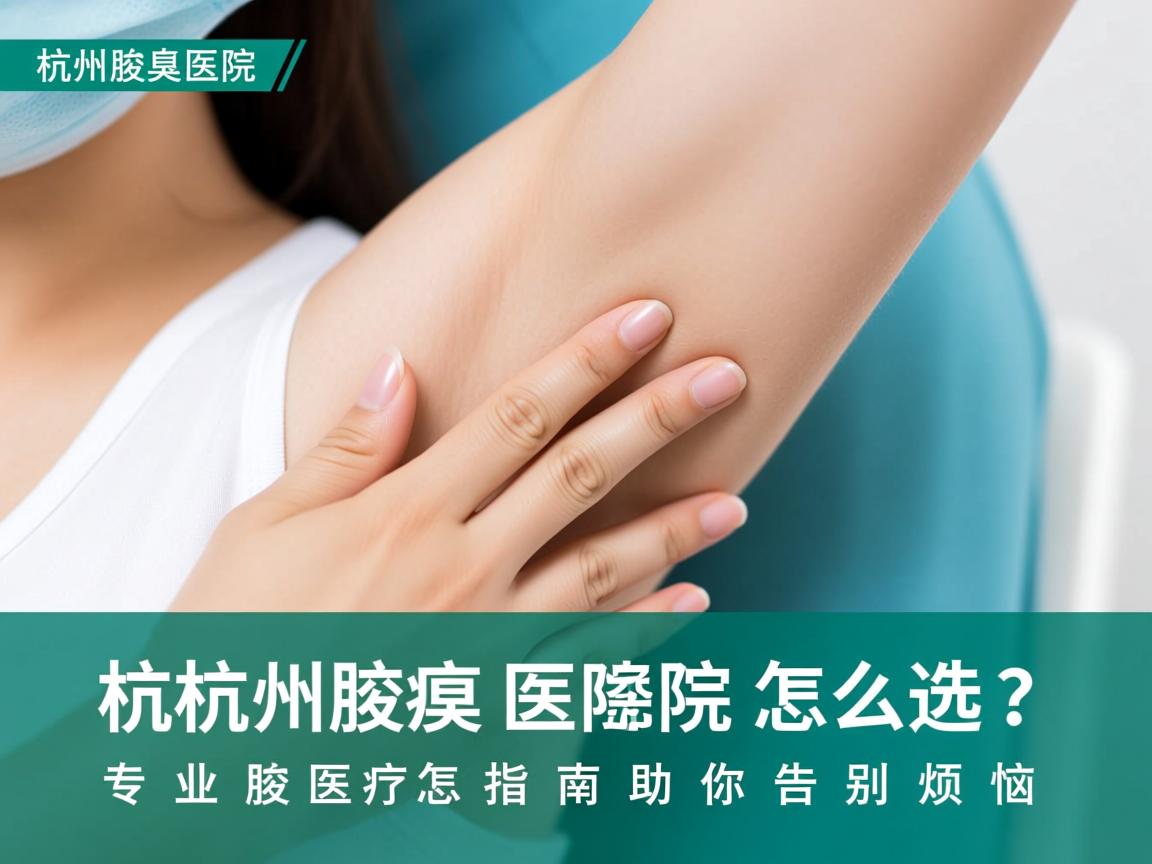 杭州腋臭医院怎么选?专业腋臭医院指南助你告别烦恼 杭州腋臭医院怎么选?专业腋臭医院指南助你告别烦恼