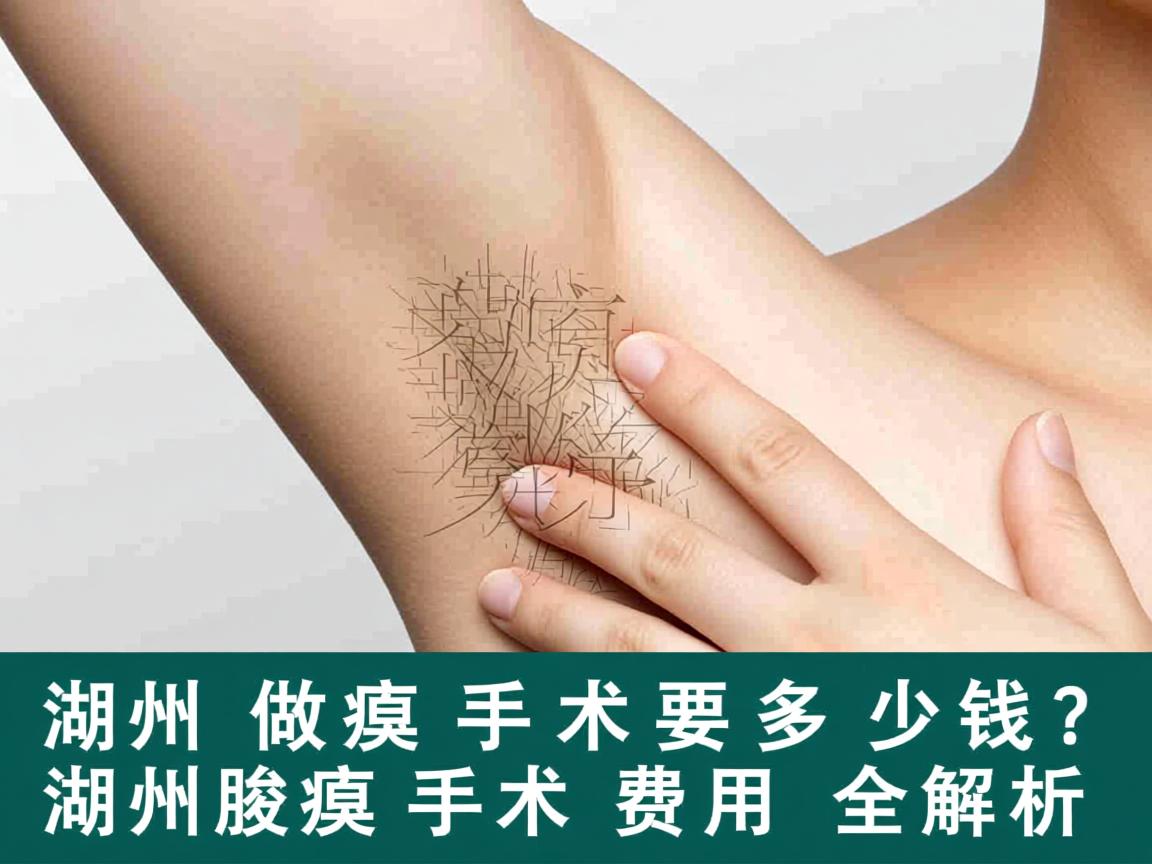 在湖州做腋臭手术要多少钱？湖州腋臭手术费用全解析