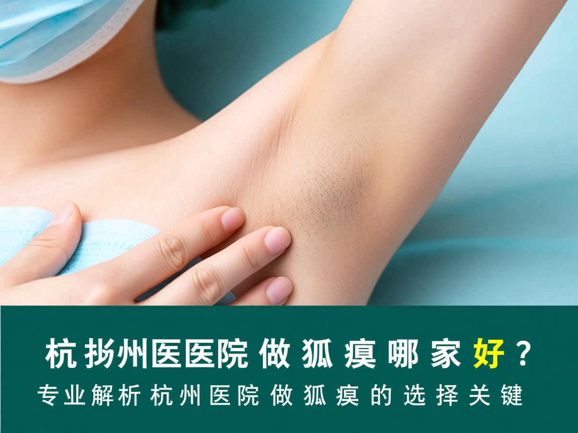 杭州医院做狐臭哪家好?专业解析杭州医院做狐臭的选择关键 杭州医院做狐臭哪家好?专业解析杭州医院做狐臭的选择关键