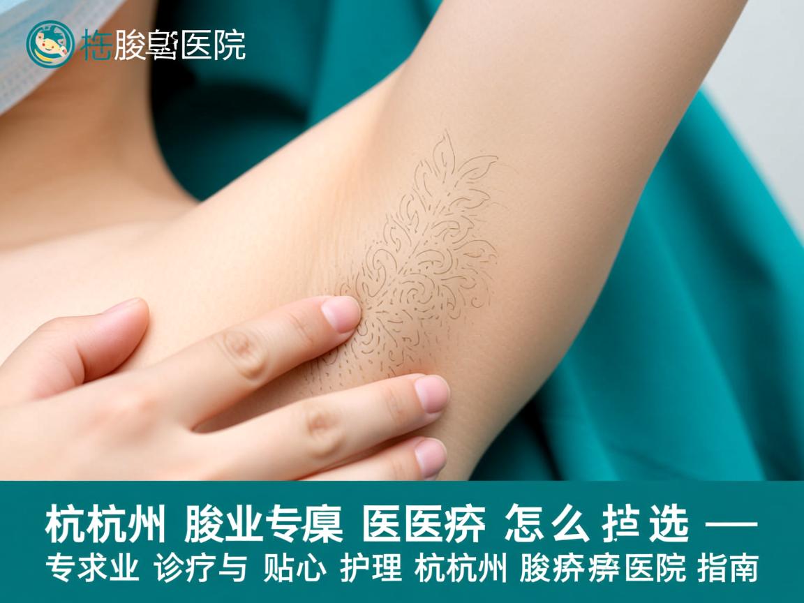 杭州腋臭医院怎么选，专业诊疗与贴心护理的杭州腋臭医院指南