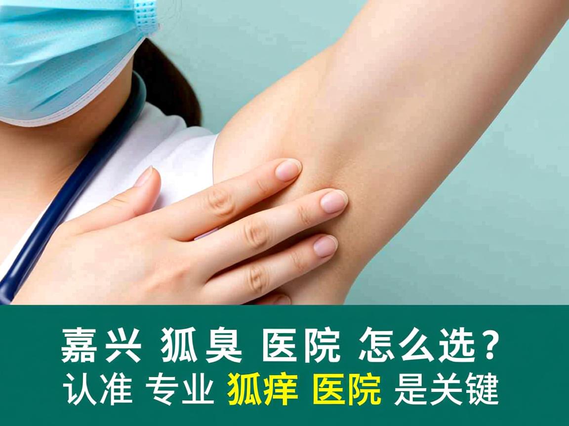 嘉兴狐臭医院怎么选？认准专业狐臭医院是关键