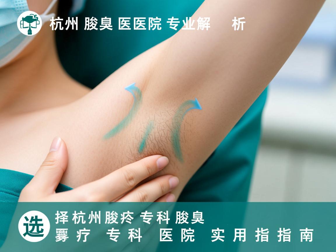 杭州腋臭医院专业解析，选择杭州腋臭专科医院的实用指南