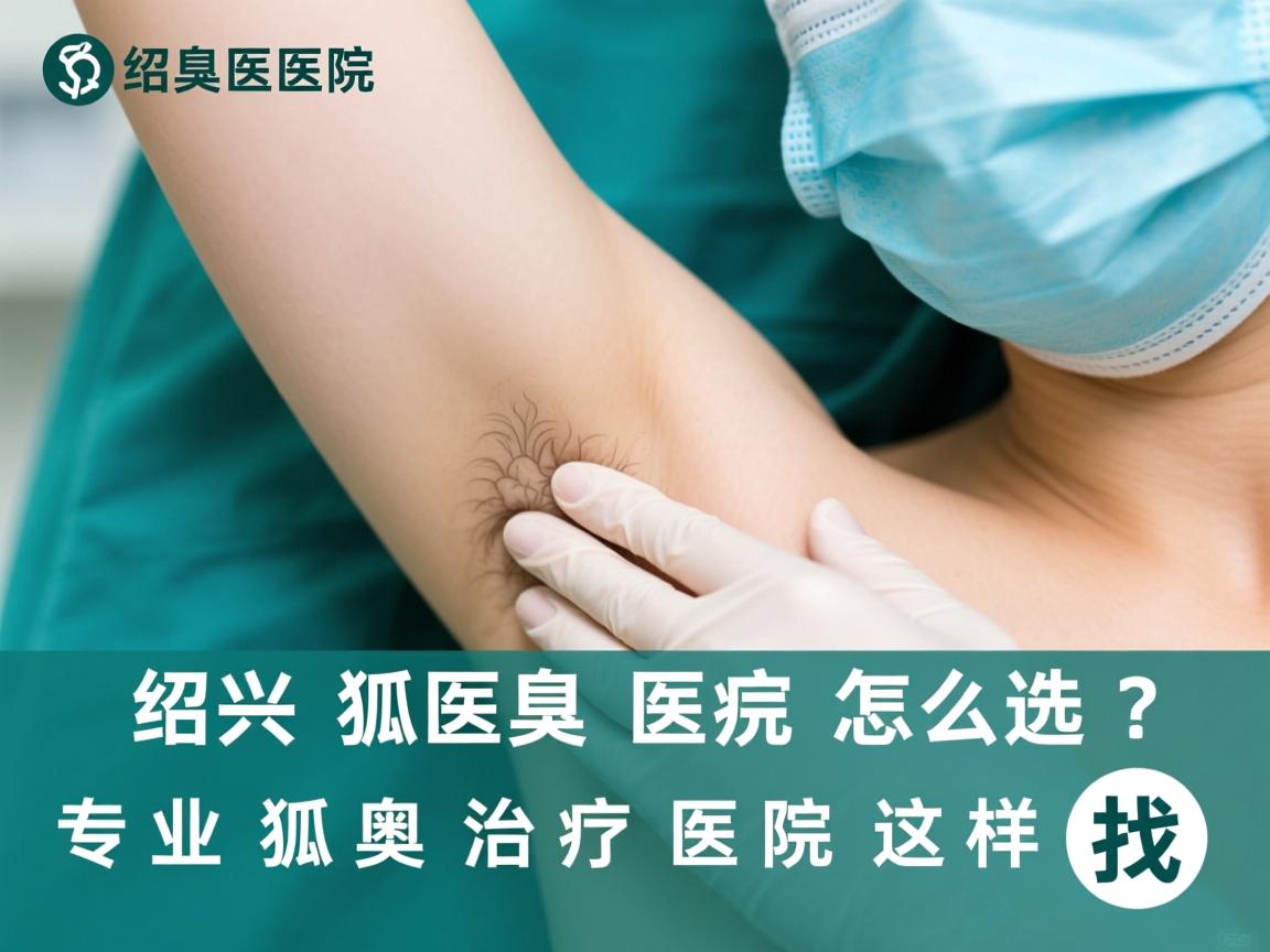 绍兴狐臭医院怎么选？专业狐臭治疗医院这样找