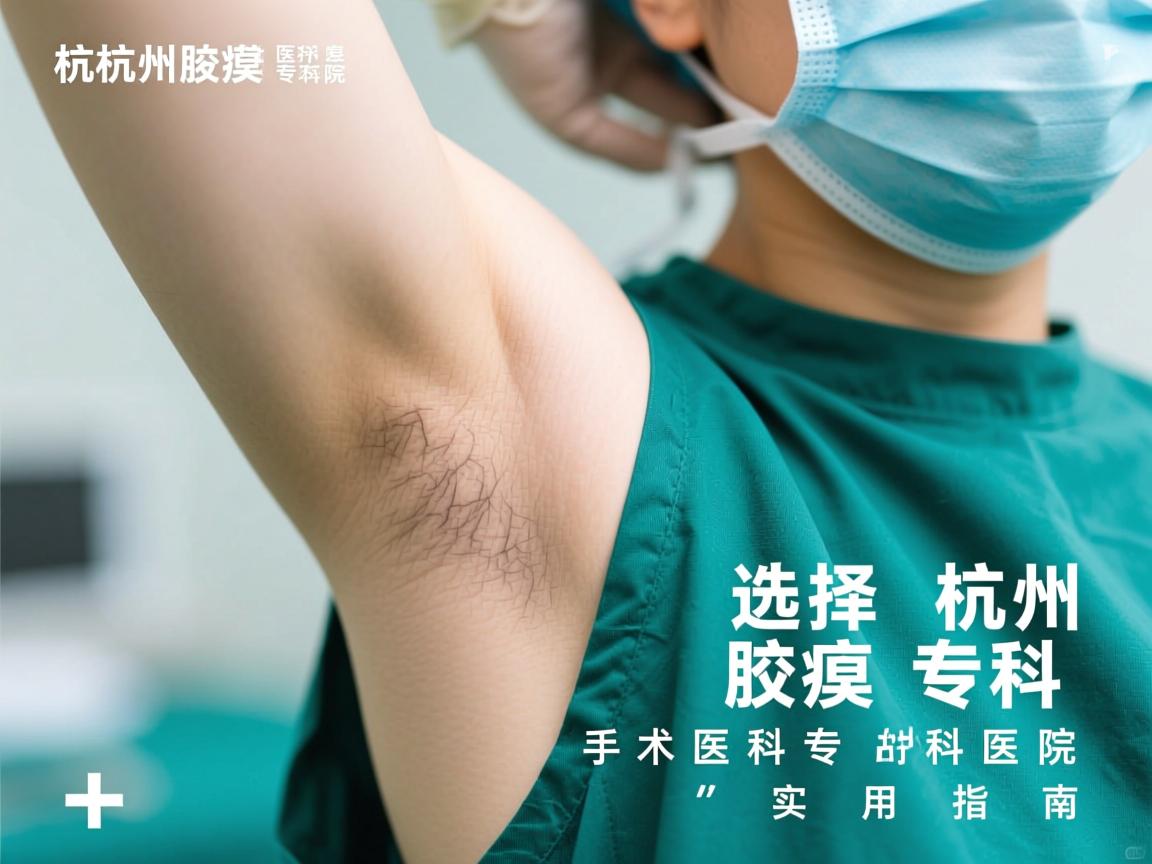 杭州腋臭手术专科医院，选择杭州腋臭专科医院的实用指南