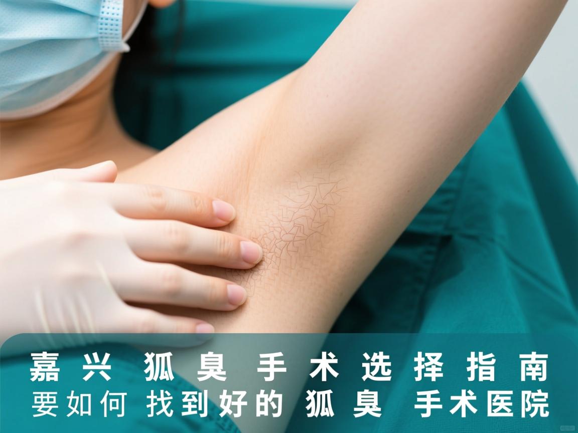嘉兴狐臭手术选择指南，如何找到好的狐臭手术医院