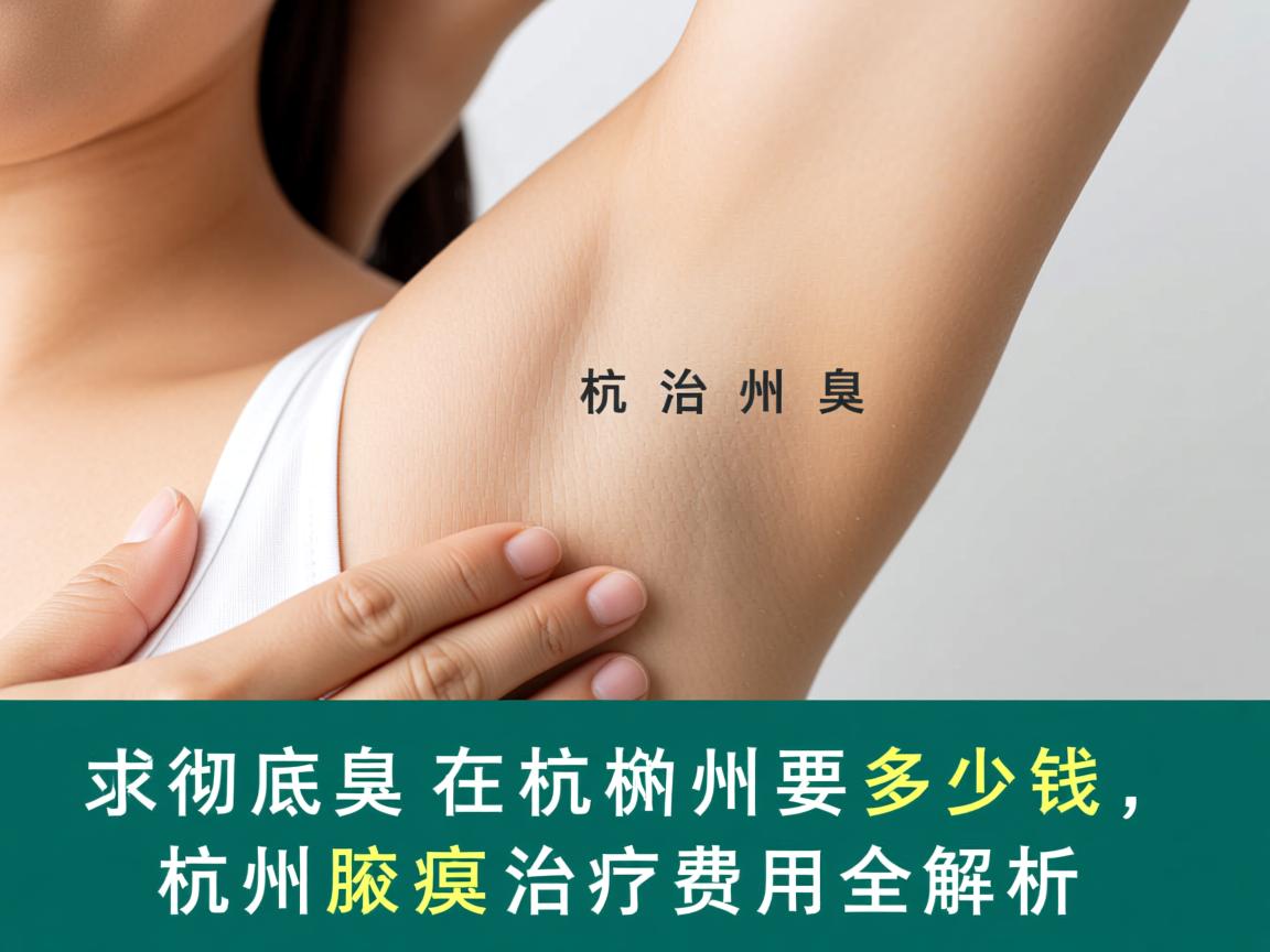彻底治腋臭在杭州要多少钱，杭州腋臭治疗费用全解析
