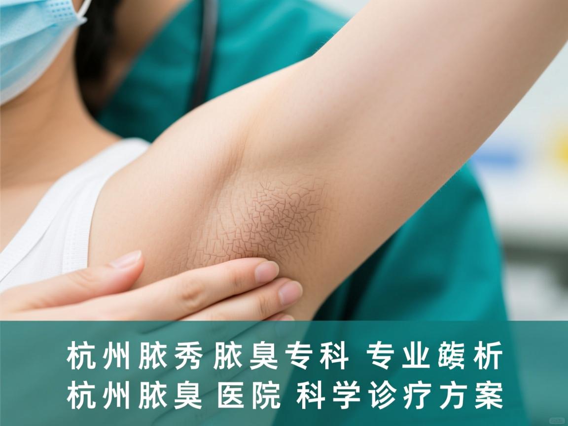 杭州腋秀腋臭专科，专业解析杭州腋臭医院的科学诊疗方案
