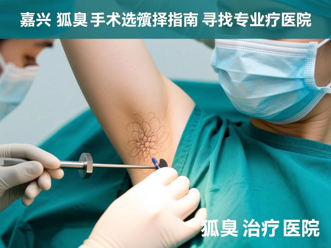 嘉兴狐臭手术选择指南，寻找专业狐臭治疗医院