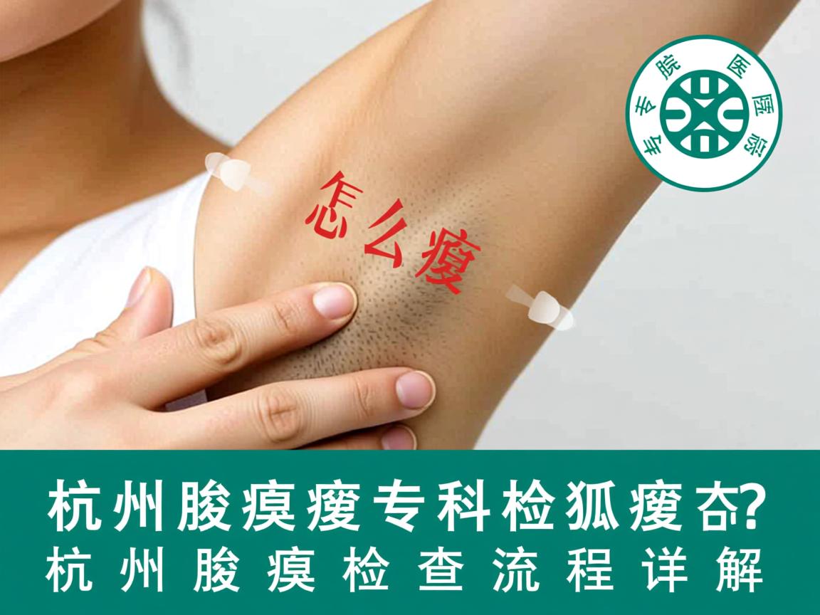 杭州腋臭专科医院怎么检查狐臭？杭州腋臭检查流程详解