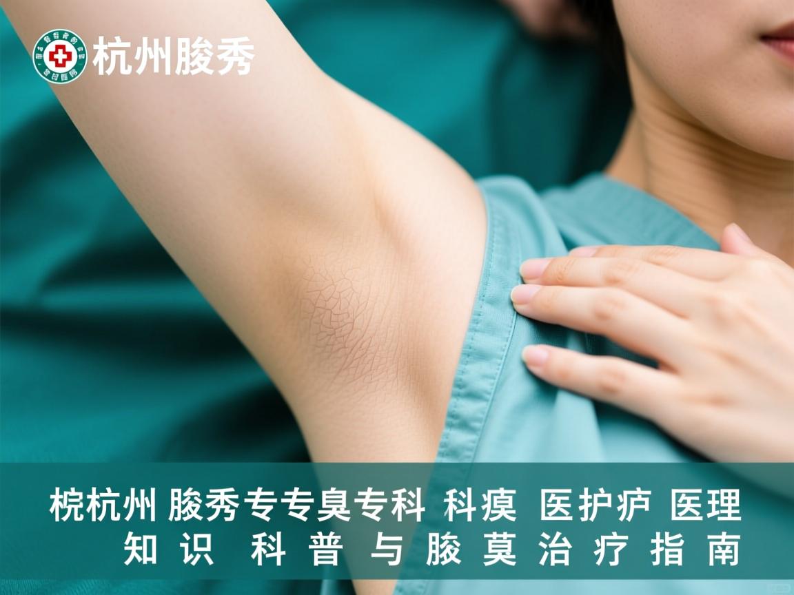 杭州腋秀腋臭专科医院，专业腋臭医疗护理知识科普与腋臭治疗指南