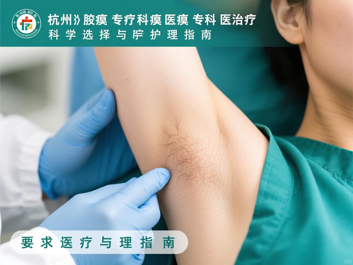 杭州腋臭治疗，杭州腋臭专科医院的科学选择与护理指南
