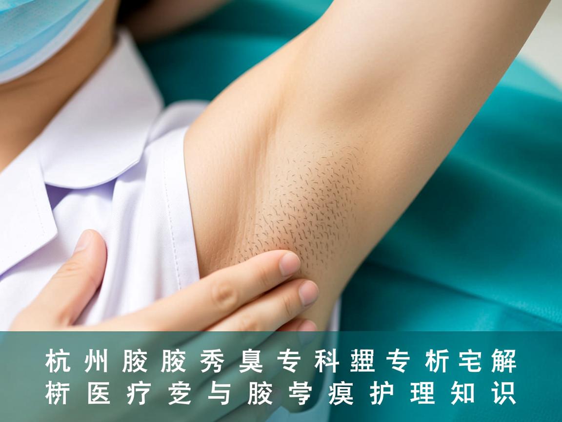 杭州腋秀腋臭专科，专业解析腋臭医疗与腋臭护理知识