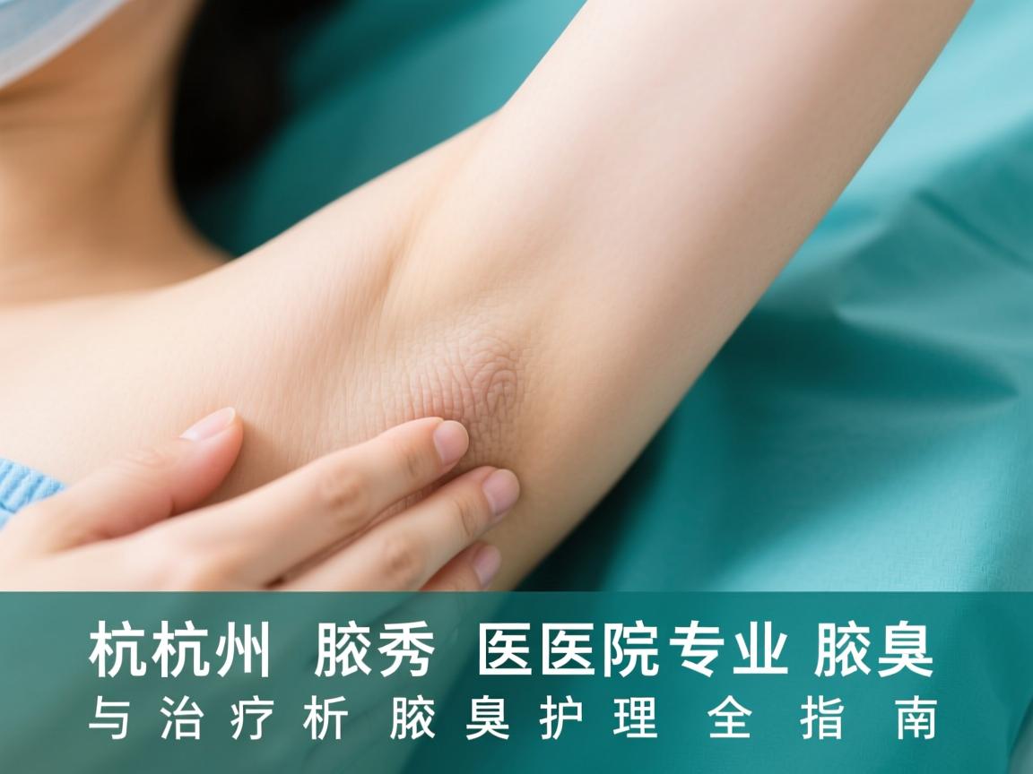 杭州腋秀医院专业解析，腋臭治疗与腋臭护理全指南