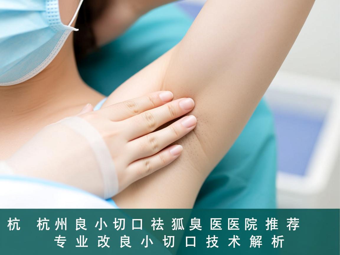 杭州改良小切口祛狐臭医院推荐，专业改良小切口技术解析