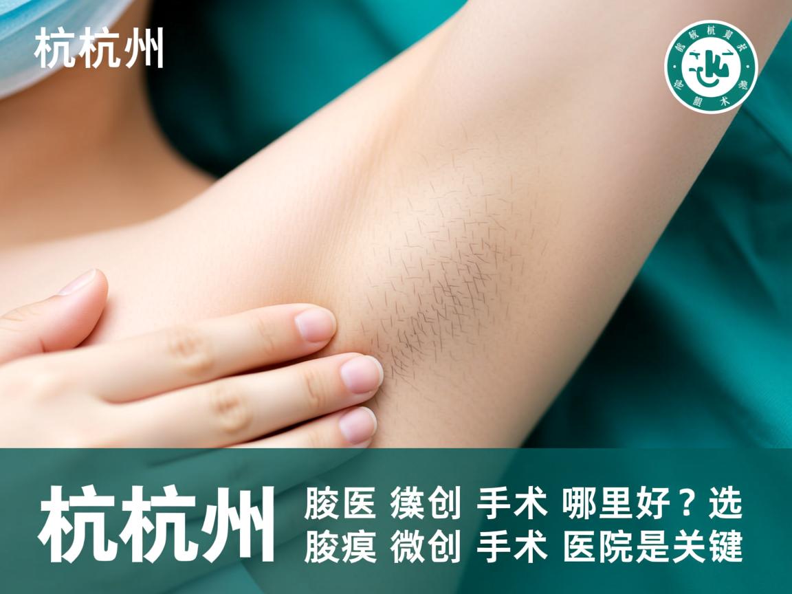 杭州腋臭微创手术哪里好?选对杭州腋臭微创手术医院是关键 杭州腋臭微创手术哪里好?选对杭州腋臭微创手术医院是关键