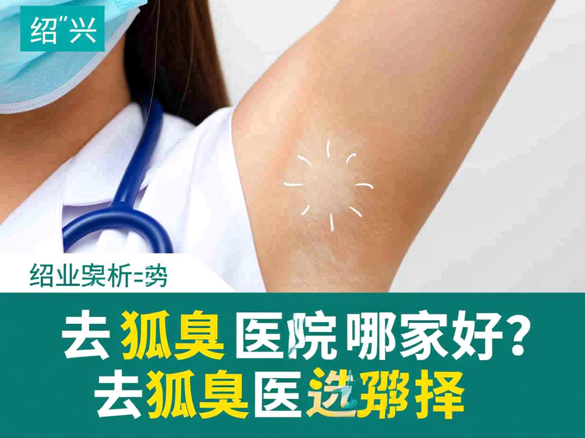 绍兴去狐臭医院哪家好？专业解析绍兴去狐臭医院的选择要点