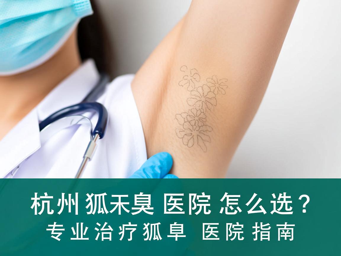 杭州狐臭医院怎么选？专业治疗狐臭的医院指南