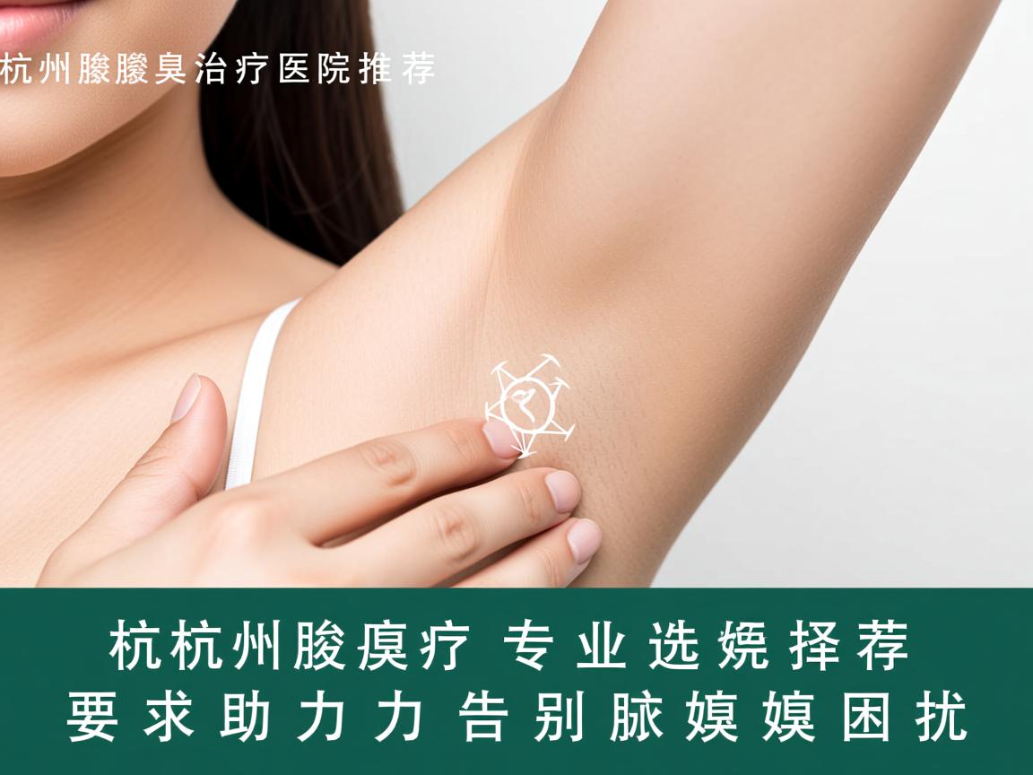 杭州腋臭治疗医院推荐，专业选择助力告别腋臭困扰