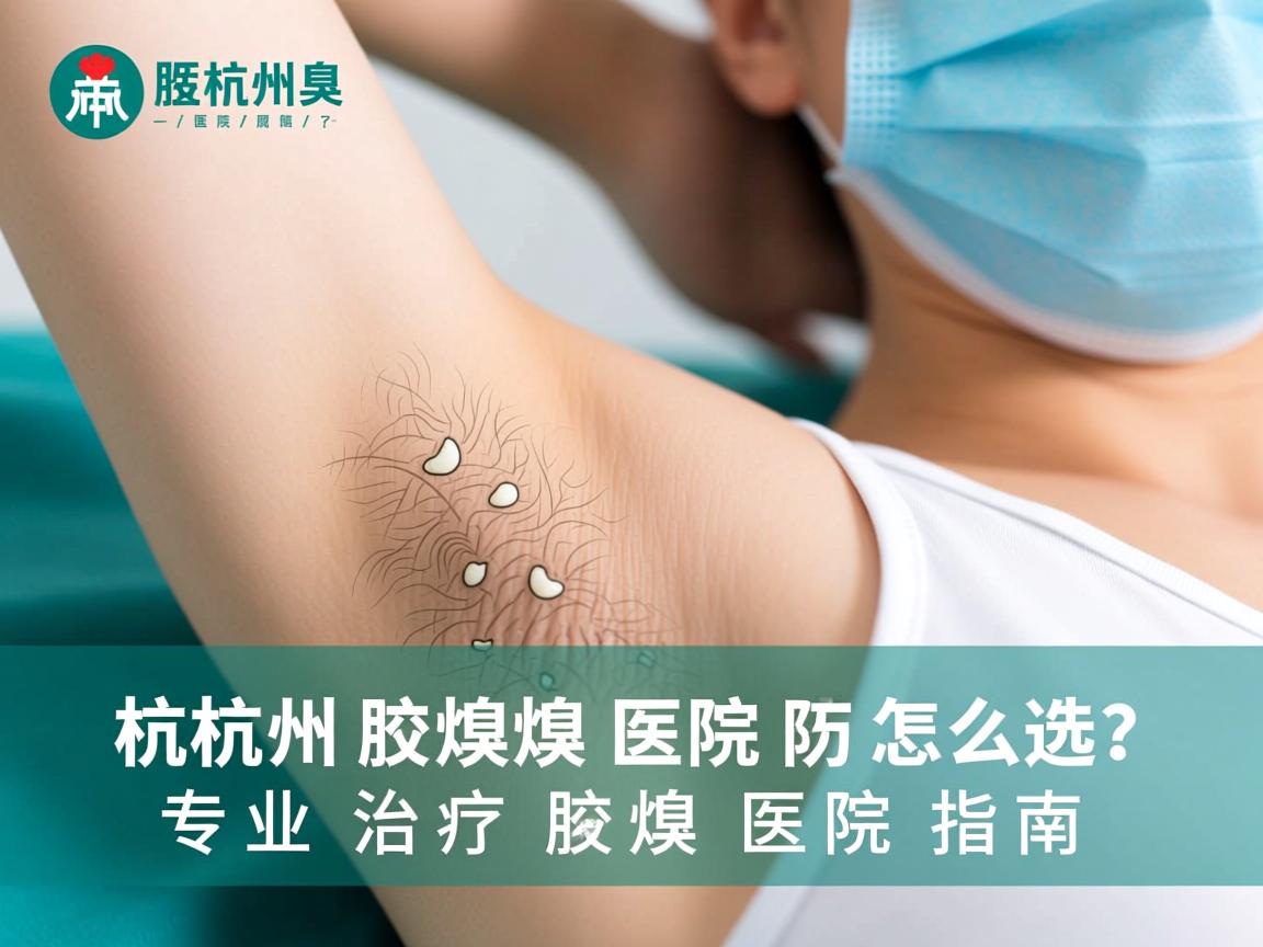 杭州腋臭医院怎么选？专业治疗腋臭的医院指南
